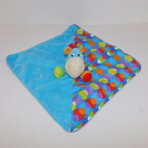 Playgro Blue Horse Pony CLIP CLOP Baby Security Blanket comforter Baby Lovey